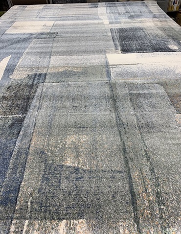Plaza nukkamato utuinen sininen 200x290 cm