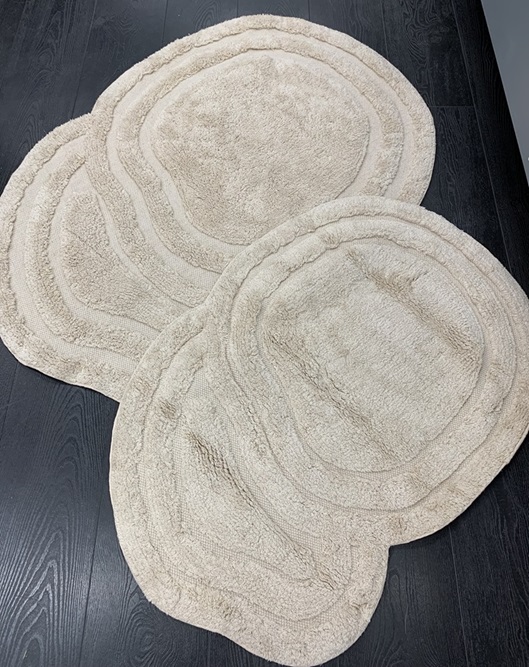 [ZAYN8060BEIGE] Kylpyhuonematto Malibu beige (80 x 60)