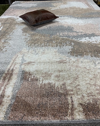 Piazza nukkamatto Terra ruskea 200x290 cm