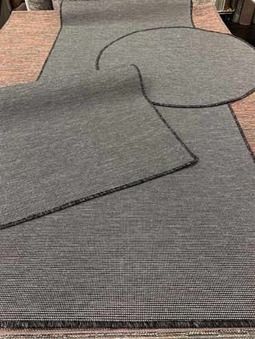 [960643036140200HARMAA] Piemonte Artemis harmaa (140 x 200)