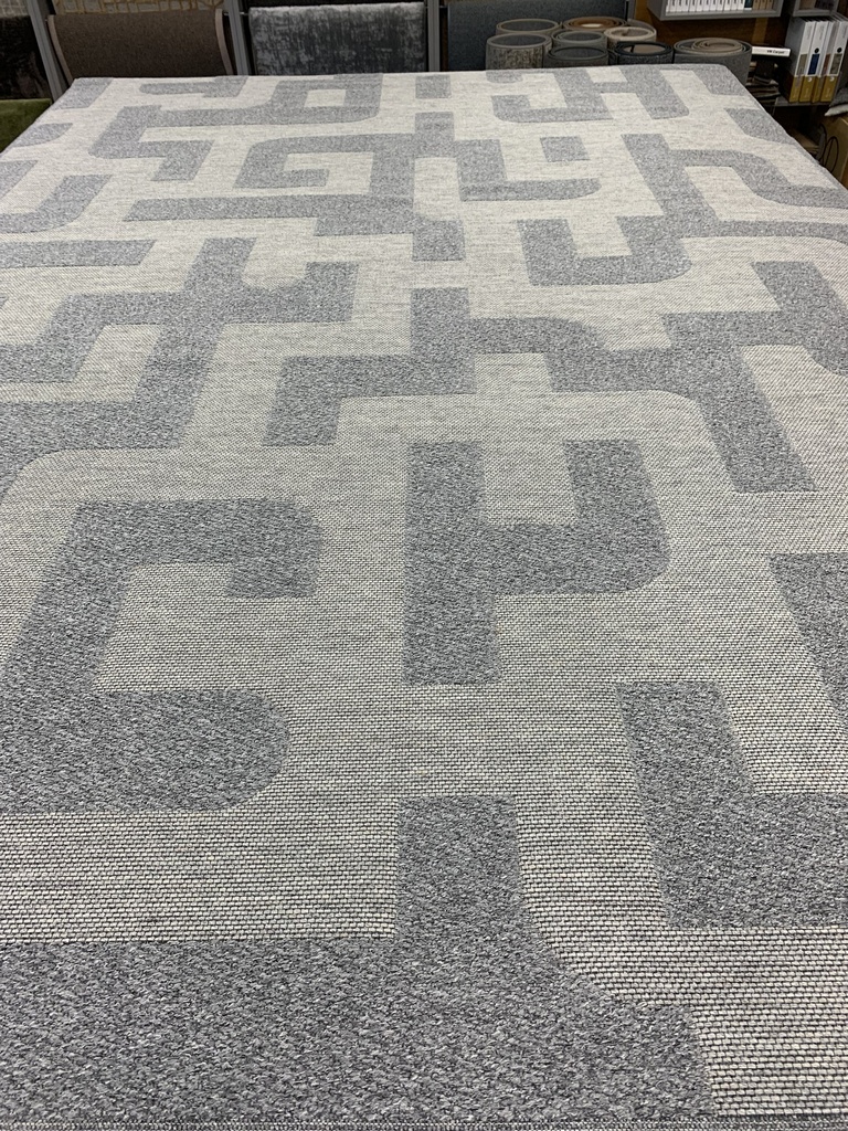 [850053001160230HARM] Katana harmaa kuvio (160 x 230)