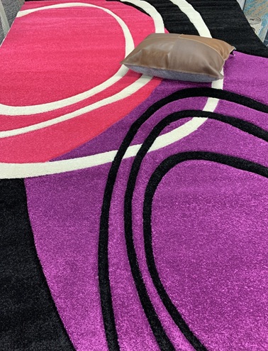 Fuksia nukkamatto purple