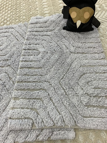 Lavander wc-matto vaalealila