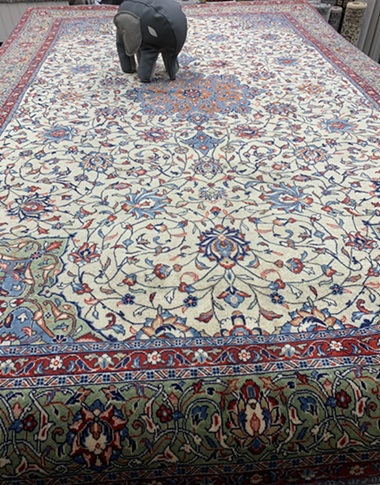 Sarough käsinsolmittu 212x311 cm