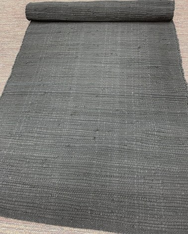 [ARMI80200MUSTA] Armi puuvillamatto musta (80 x 200)