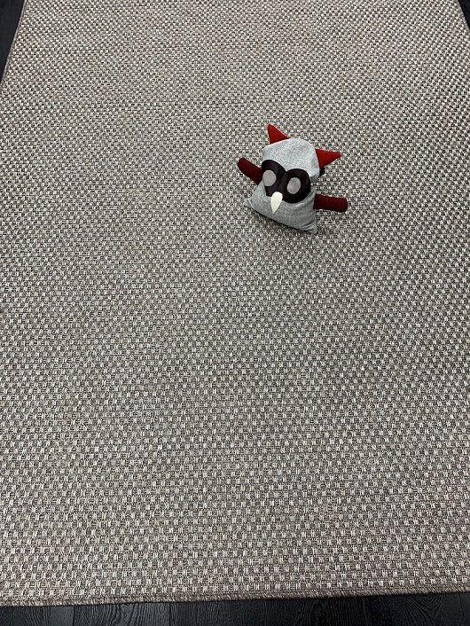 Dawn ruutu matto beige