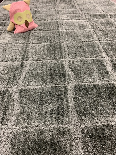 Feliz nukkamatto vihreä ruudukko