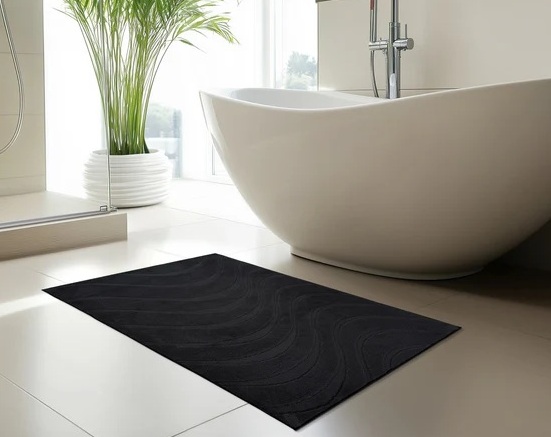 Alina wc matto musta