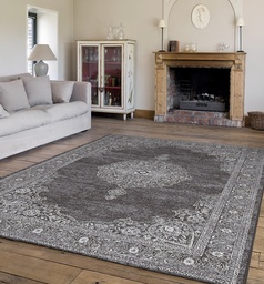 Plaza nukkamatto harmaa medaljonki