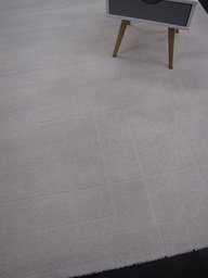 [410296161200290VAALEA] Trento nukkamatto graafiset viivat vaalea 200x290 cm