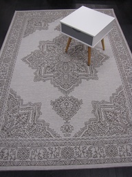[960197001160230BE] Piemonte matto beige medaljonki 160x230 cm