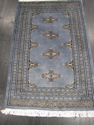 [13932946396SIRZ] Bokhara 3 ply Tekke sininen 63x96 cm