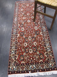 [139033173194B] Bidjar Zandjan käsinsolmittu villamatto 73x194 cm