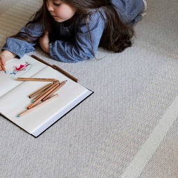 [LAITURI160230HARMAA] Laituri villamatto harmaa 160x230 cm VM-Carpet