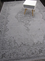 [970023005KH] Tivoli chenille puuvillamatto keskiharmaa 200x290 cm