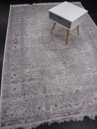 [9179096616160230HARROSA] Savoy viskoosi vaaleanharmaa/rosa