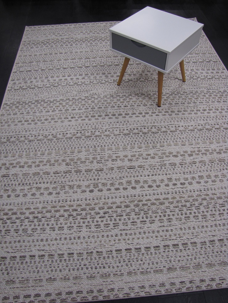 Toscana jokatilan matto vaalea/beige kuvio 