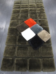 [SUKLAA72167TR] Suklaapala villamatto 72x167 cm