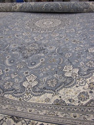 [571194646280390VSIN] Da Vinci nukkamatto lemmikinsininen salikoko 280x390 cm
