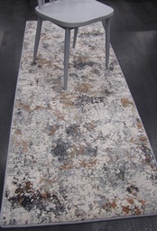 [520236616VÄ80RULLA] Tundra nukkamatto vaalea värikäs 80 cm leveä rulla