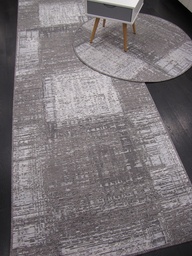 Piemonte käytävämatto harmaa utu 80/120 cm rulla