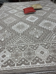 [840037001200290RU] Cabana kelim-kuvio beigenruskea 200x290 cm