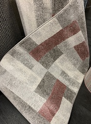 [340346111HA80RULLA] Piazza nukkamatto vaalea-rosa palikka 80 cm leveä rulla