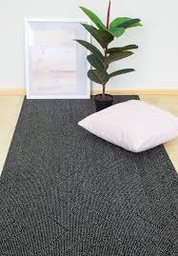 [KAARNAMUSTA100RULLA] Lastu käytävämatto musta 100 cm leveä rulla