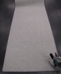 [KAARNAVHARM100RULLA] Lastu käytävämatto vaaleanharmaa 100 cm rulla