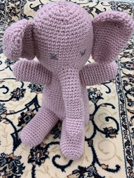 [RVFANTTIVAALPUN] Fantti kudottu pehmonorsu vaaleanpunainen