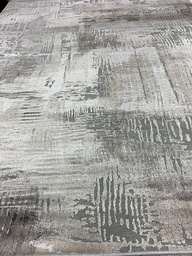 Origami viskoosimatto utuinen beige-vihreä