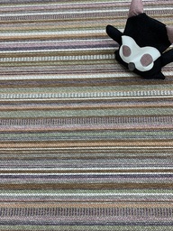 [980519012PINK100RULLA] Toscana raita pinkki 100 cm rulla