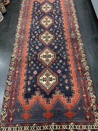 [AFSHAR95233SIN] Afshar persialainen käsinsolmittu villamatto 95x233 cm