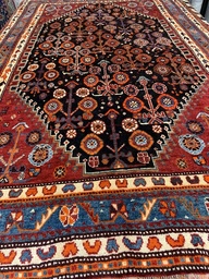 [501111KASH152234PUN] Kashqhai käsinsolmittu 152x234 cm