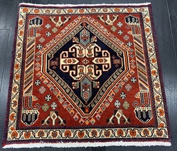 [KASHQHAI4627496064PUN] Kashqhai käsinsolmittu 60x64 cm