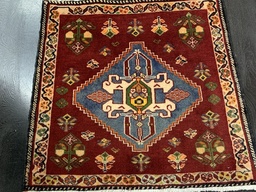 [KASHQHAI14504636366PUN] Kashqhai käsinsolmittu villamatto 56x60 cm