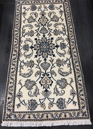 [NAIN53830968137VAALEAS] Nain Kashmar käsinsolmittu villamatto 68x137 cm