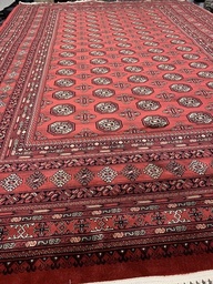 [9884041616200290PUN] Beluchi viskoosimatto punainen Bokhara 200x290 cm