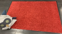 [PROPER6090OVIPUN] Luxus kynnysmatto punainen 60x90 cm