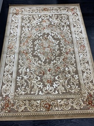 [9382702322100140RUS] Genova viskoosimatto Fiore ruskea 100x140 cm