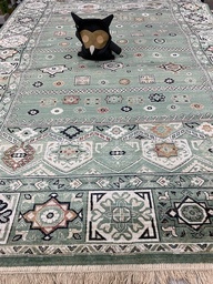 [9142724545160230VIHREÄ] Savoy viskoosimatto Inka vihreä 160x230 cm
