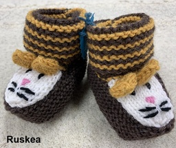 [RVHIIRITOSSUTRUSVIHREÄ] Hiiritossut vauvan ruskea