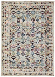 Maison Kelim vaalea värikäs