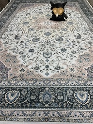 [DUNYA160230ROSA] Dyyni matto Ivory-rosa