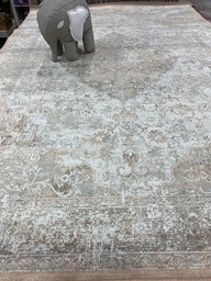 Livorno viskoosimatto terracotta-harmaa