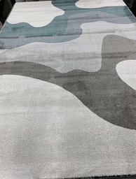 [340726151160230HARSIN] Piazza nukkamatto Waves harmaa-petrooli