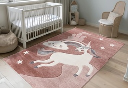 [YKSISARVINEN303120170ROSA] Yksisarvinen lastenmatto rosa