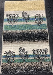 [3204563648050KELTAVIHREÄ] Infinity nukkamatto 80x50 cm kelta-vihreä