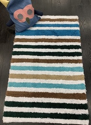 [STRIPE8050SIN] Striped kylpyhuonematto sininen raita