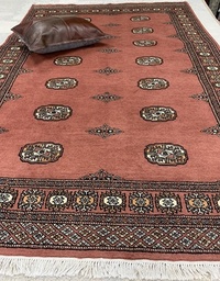 [1513469RZ138208TERRA] Bokhara käsinsolmittu 2 ply 138x208 cm